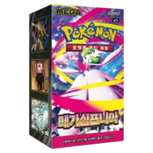 Pokemon Card MEGA Expansion Mega Symphonia M1S Booster Box Sealed Korean Ver. TC